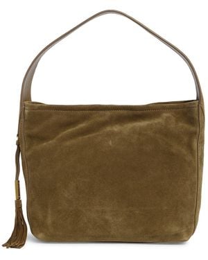 Vince Camuto Aleah Leather Shoulder Bag - Natural