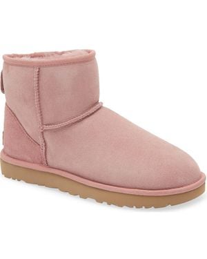 UGG Ugg Classic Mini Ii Genuine Shearling Lined Boot - Pink