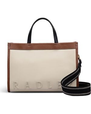 Radley Small Alba Place Colorblock Leather Crossbody Bag - Brown