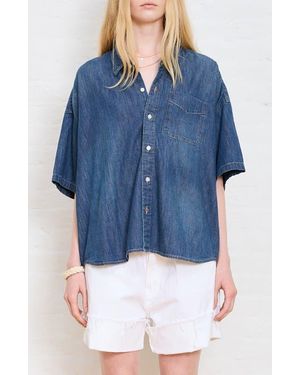 Denimist Denim Button-Up Shirt - Blue