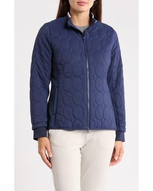 Original Penguin Quilted Puffer Jacket - Blue