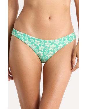 Dippin' Daisy's Nocturnal Cheeky Swim Bottoms - Blue