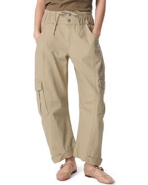 Robert Rodriguez Barrel Leg Cargo Pants - Natural
