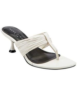 Marc Fisher Pamilla Sandal - White