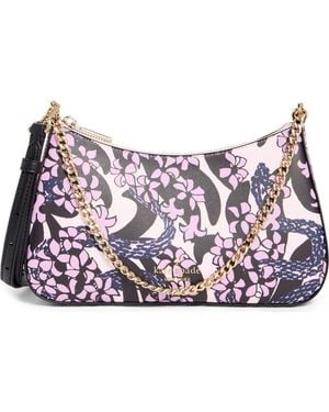 Kate Spade Madison Snake Garden Printed Crossbody Bag - Blue