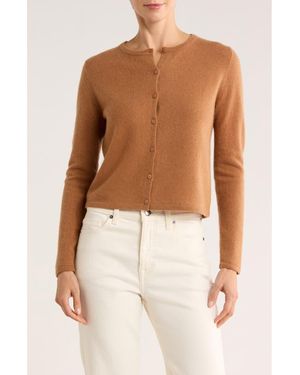 Magaschoni Cashmere Cardigan - Brown