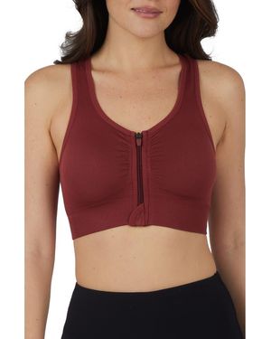 90 Degrees Seamless Bra Top - Red