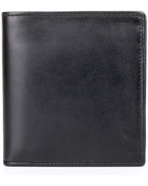 Dopp Convertible Leather Card Wallet - Black