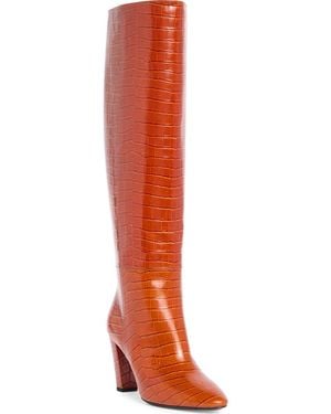 Longchamp Knee High Boot - Brown