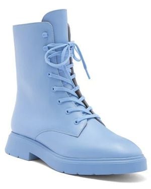 Stuart Weitzman Mckenzee Combat Boot - Blue