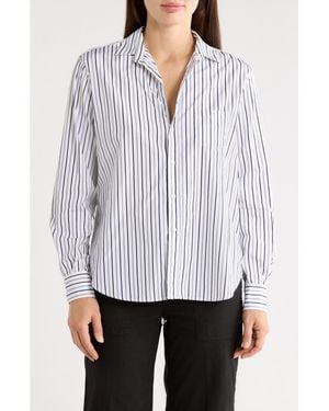 Frank & Eileen Eileen Relaxed Fit Button-Up Shirt - Blue