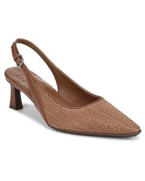 Naturalizer Tansy Slingback Kitten Heel Pump - Brown