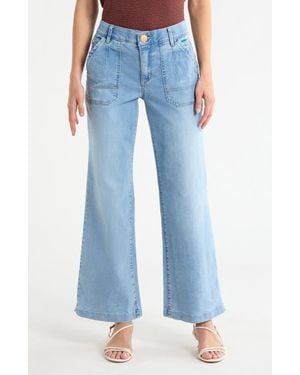 Democracy Porkchop Pocket Jeans - Blue