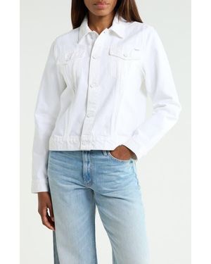 Mother The Bruiser Trucker Jacket - White