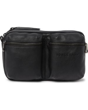 Longchamp Two Pocket Belt Bag - Black