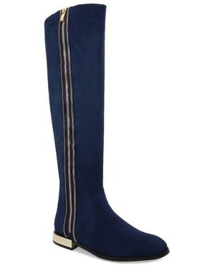 Ninety Union Majestic Knee High Boot - Blue