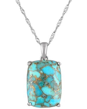 FZN Pendant Necklace - Blue