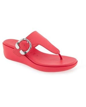 Aerosoles Izola Wedge Sandal - Pink