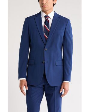 Nordstrom Rack Stretch Notched Lapel Sportcoat - Blue