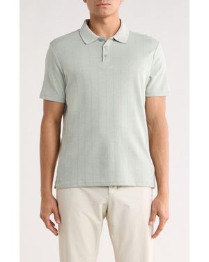 Robert Barakett Ozark Cotton Blend Knit Polo - Green