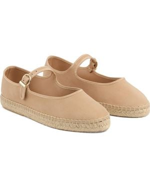 LK Bennett Emmie Mary Jane Espadrille - Natural