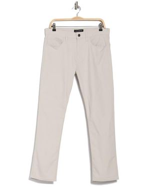 Lucky Brand Cotton Stretch Canvas Pants - White