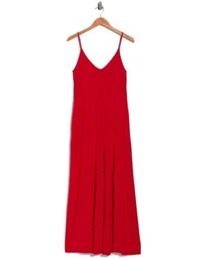 WEST K Strappy Wide Leg Jumpsuit - Red