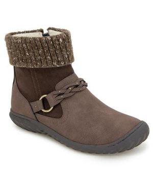 Jambu Mayra Water Resistant Bootie - Brown