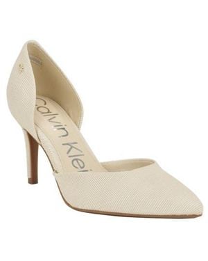 Calvin Klein Gloria D'Orsay Pump - White
