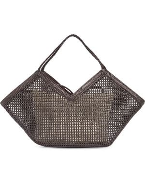 Sam Edelman Marcie Woven Tote - Brown