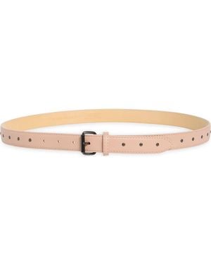 Longchamp Stud Leather Belt - Multicolor