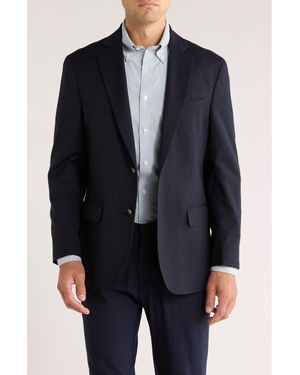 Brooks Brothers Stretch Wool Blazer - Blue