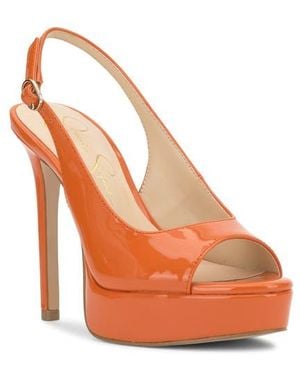 Jessica Simpson Sibilla Slingback Platform Sandal - Pink