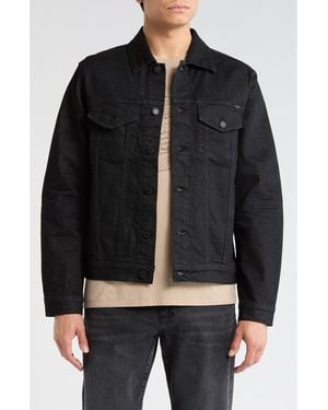 AG Jeans Dart Denim Trucker Jacket - Black