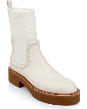 Dee Ocleppo Kingman Platform Bootie - White