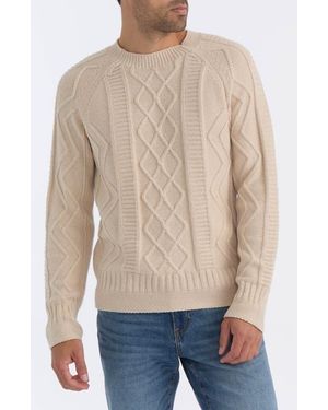 HUNTER Cable Knit Sweater - Blue