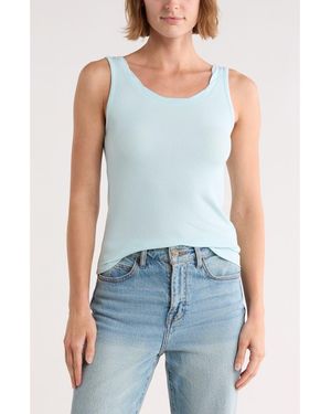 Splendid Chiara Crop Tank - Blue