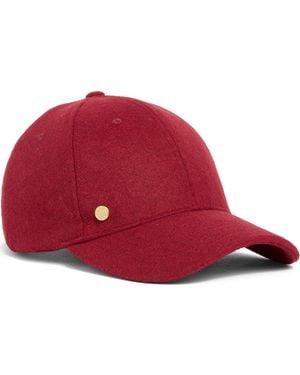 BCBGMAXAZRIA Status Baseball Cap - Red