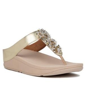 Fitflop Galaxy Toe Wedge Flip Flop - Multicolor