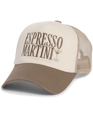 Worn/West Espresso Martini Trucker Hat - Natural