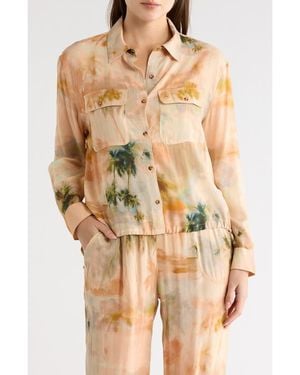 DR2 by Daniel Rainn Button-Up Shirt - Natural