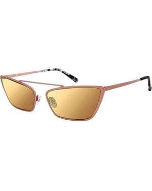 TRUE RELIGION 55Mm Cat Eye Sunglasses - Metallic
