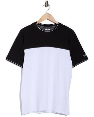 DKNY Jupiter Colorblock T-Shirt - Black
