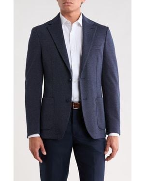 Calvin Klein Two-Button Sport Coat - Blue