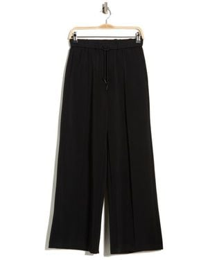 Scotch & Soda Pull-On Wide Leg Pants - Black