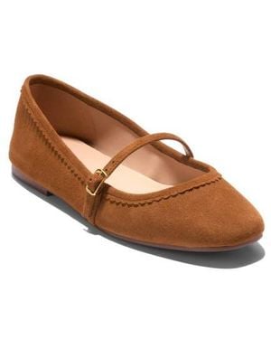 Cole Haan Yelena Mary Jane Flat - Brown