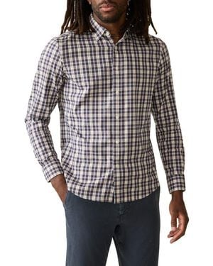 Faherty The Movement Button-Up Shirt - Black