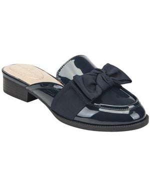 Bandolino Leilani Bow Mule - Blue
