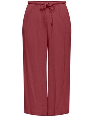 ONLY Kaylie Culotte Pants - Red