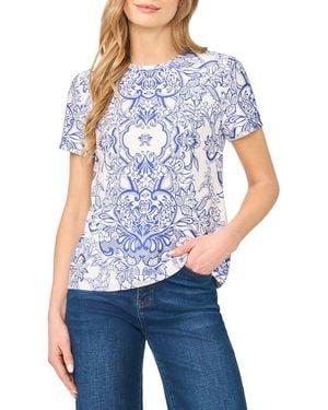 Ted Baker Short Sleeve Crewneck Jersey T-Shirt - Blue